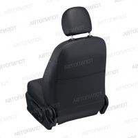 Чехлы Автопилот Экокожа Ромб на Peugeot 408 2012-2021 г.в.