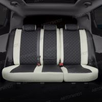 Чехлы Автопилот Экокожа Ромб на Peugeot 408 2012-2021 г.в.