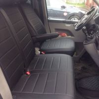 Чехлы Автопилот на Volkswagen Transporter T6 (3 места) с 2015+