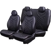 Чехлы Премиум Экокожа Байрон Президент|Жук на Great Wall Hover H3 2010-2016 г.в.