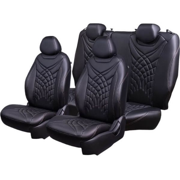 Чехлы Премиум Экокожа Байрон Президент|Жук на Great Wall Hover H3 2010-2016 г.в.