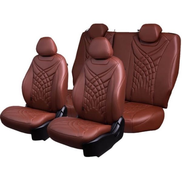 Чехлы Премиум Экокожа Байрон Президент|Жук на Great Wall Hover H3 2010-2016 г.в.