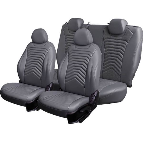 Чехлы Премиум Экокожа Байрон Президент|Жук на Great Wall Hover H3 2010-2016 г.в.