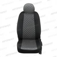 Чехлы Автопилот Алькантара Ромб на Geely Coolray (2020+)