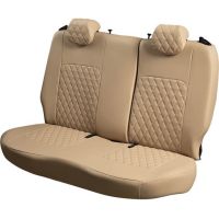 Чехлы Экокожа Турин Ромб на Peugeot 408 2012-2021 г.в.