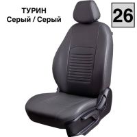 Чехлы Экокожа Турин Классик на Great Wall Hover H3 2010-2016 г.в.
